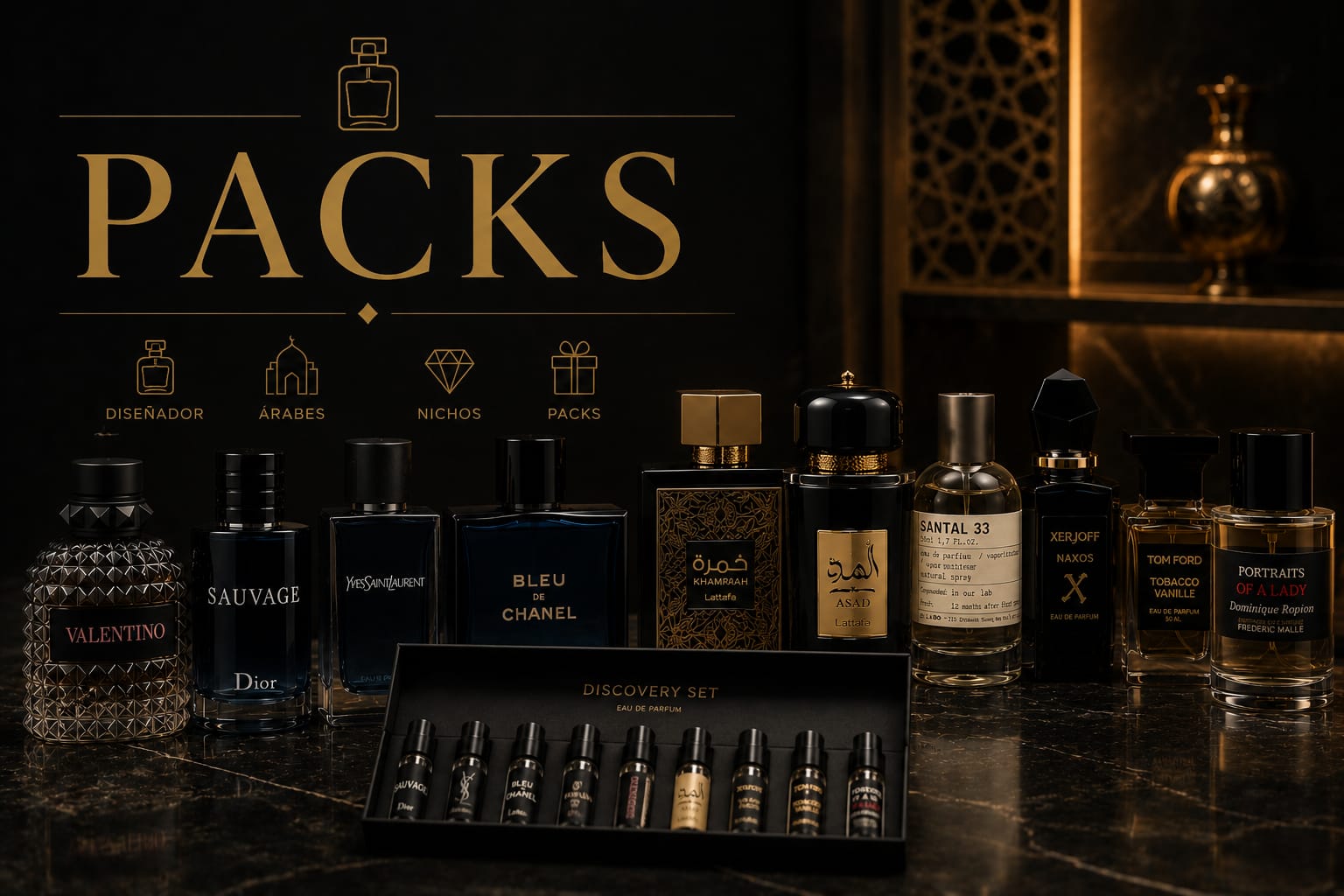 PACKS DE DECANTS